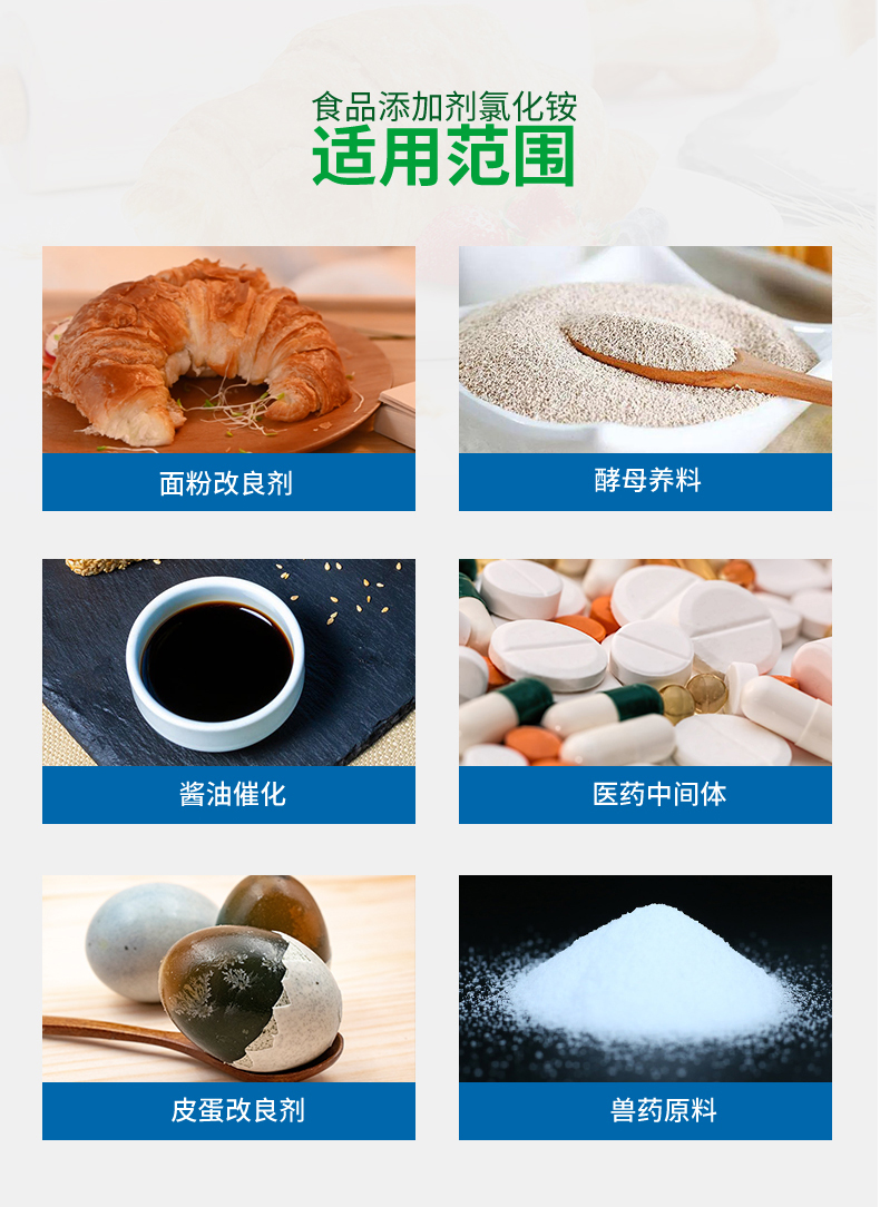 食品添加劑氯化銨